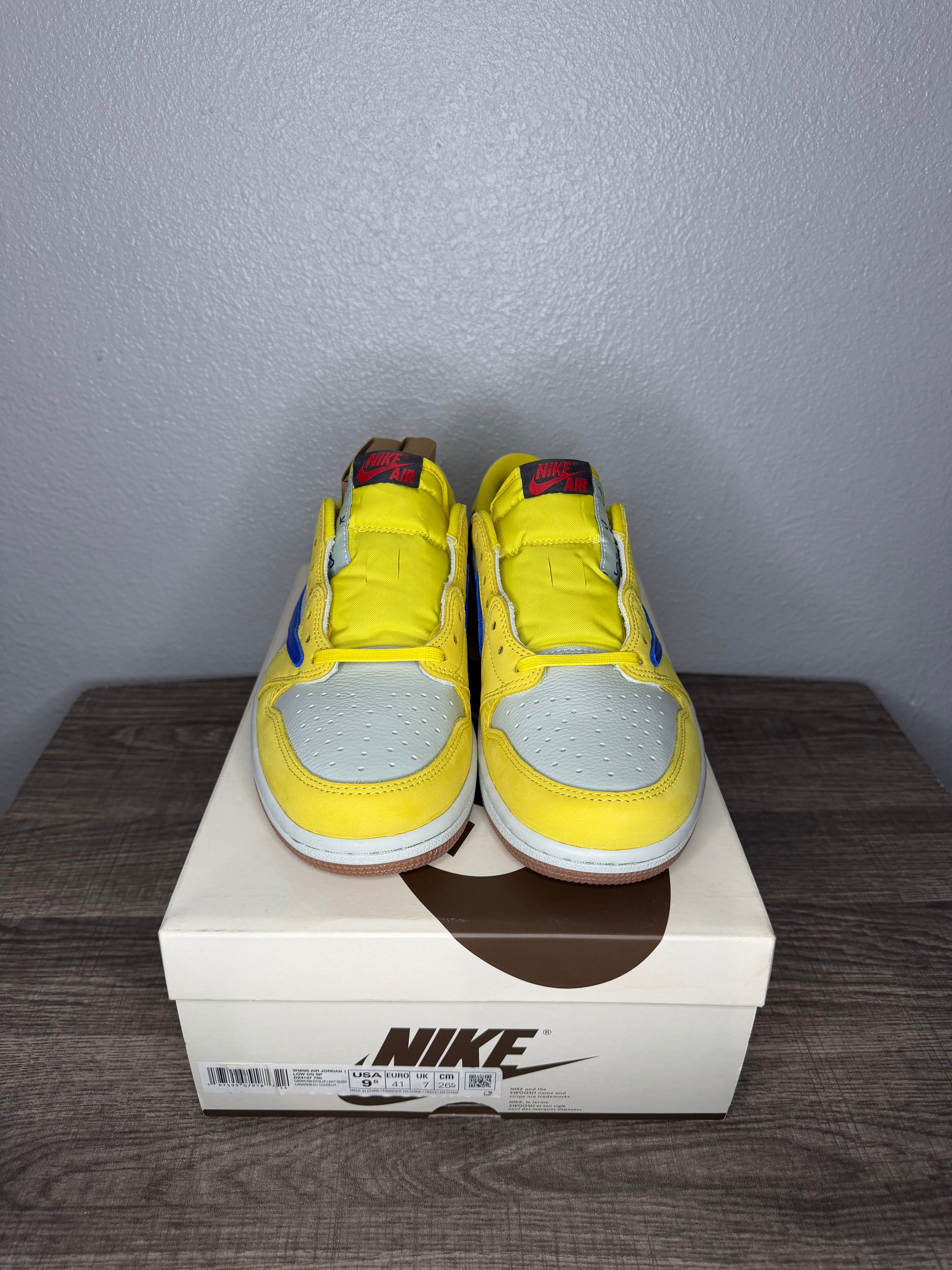 Air Jordan 1 Low Travis Scott “Canary Yellow”