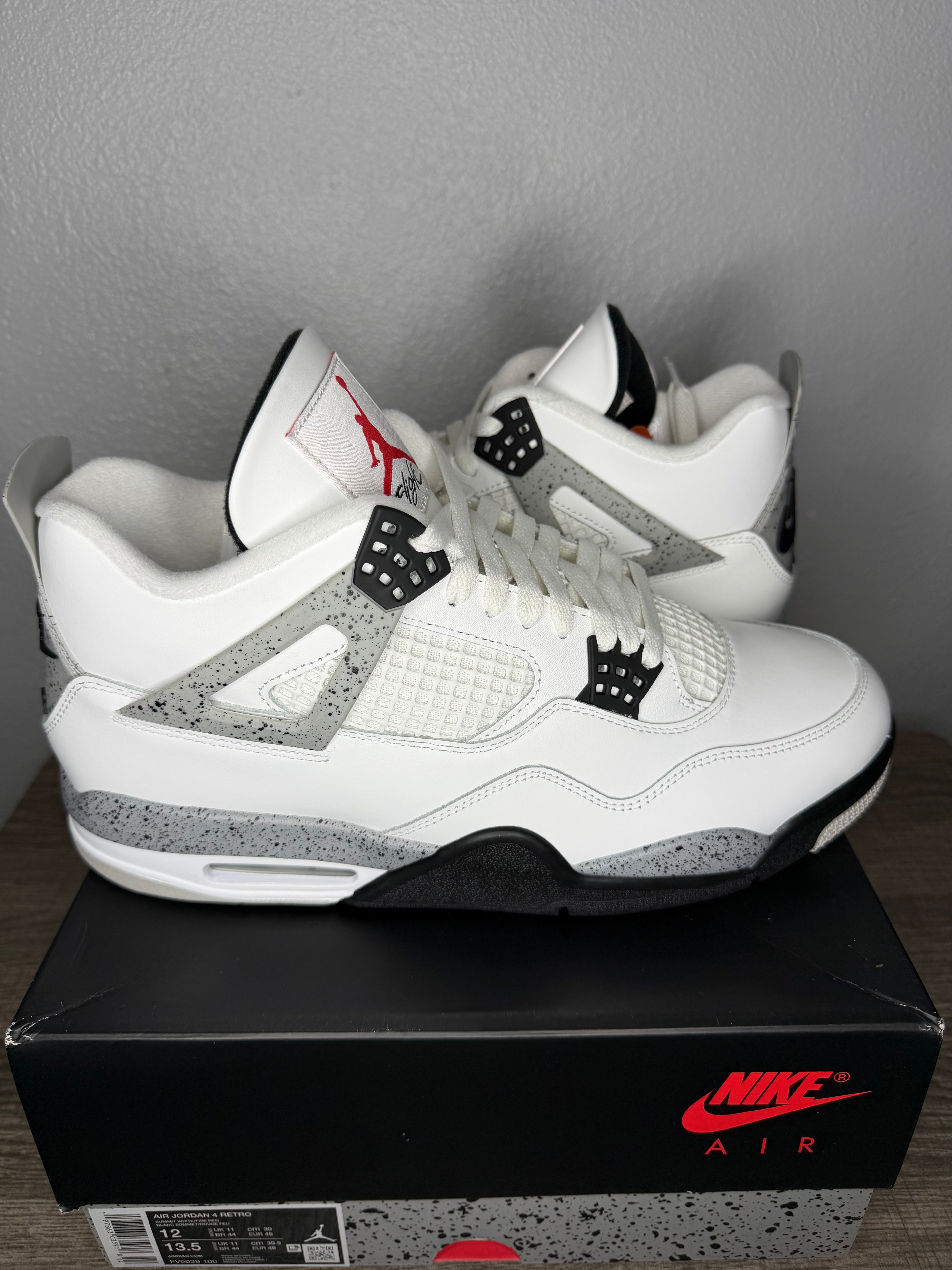 Air Jordan 4 White Cement 2025